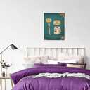 Humor Modern Bathroom Wall Decor 12x16inch I Hate My Jobs Toothbrush And Toilet Paper Wall Art Artwork Funny Cartoon Bath Poster Paintings Cute Restroom Canvas Prints Picture For Kids Lavatory Decor (10L" x 8W")