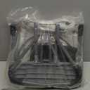 Orzbow Portable Baby Bouncer, Foldable Baby Bouncer Seat with Storage Bag and Removable Play Bar, 3 Recline Positions, 0-12 Months Up to 20lbs, Ergonomic Design, Easy to Wash, Gray