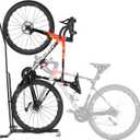 Bike Stand, Vertical Bike Rack For Indoor Bike Storage, Upright Bicycle Stand Floor. (StyleA-Pack of 1)