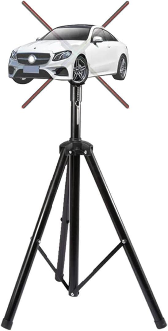 3DHologramFan Stand with Multi-Function Base, Height 39.4 to 69 Inch, 150 Pounds Load-Bearing for A Variety of 3D Rack