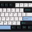 EPOMAKER Aula F108 Wireless Gaming Keyboard, Full Size Mechanical Keyboard with 4000mAh Battery, 108 Hot-Swappable and Programmable Keys, RGB Backlight, for Mac/PC/Android (Blue&White&Black)