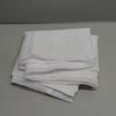 MYSTIC-HOME Sheer Curtains White 63 Inch Length, Rod Pocket Voile Drapes for Living Room, Bedroom, Window Treatments Semi Crinkle Curtain Panels for Yard, Patio, Villa, Parlor, Set of 2, 52"x 63"