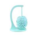 Magnetic Yarn Holder Spinner for Crocheting and Knitting Durable Molded Plastic Yarn Organizer for Crochet Supplies and Yarn Storage, Smooth Rotation Base Green