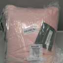 StangH Baby Pink Velvet Curtains for Girls Bedroom, Super Soft Pinch Pleat Bedroom Curtains & Drapes Solid Light Dimming Privacy Window Treatments for Nursery Dorm, W40 x L84, 2 Panels