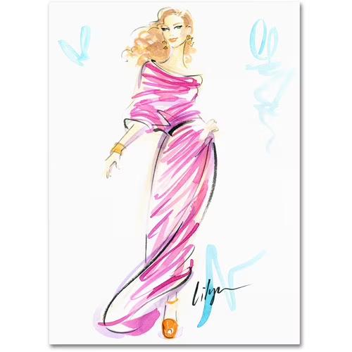 Trademark Fine Art "Muses" Canvas Art by Jennifer Lilya
 24x18 Inches