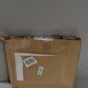 CHYLIN Wall Clock - 16 Inch Silent Non Ticking Coastal Wall Clocks Battery Operated, Wooden Rustic Farmhouse Clock Decorative for Living Room, Kitchen, Bathroom, Office (Blue)