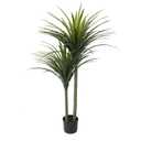 Yucca Tree 5FT, Tall Fake Plants for Indoor Outdoor Decor, Large Faux Tree with Pot for Home Office Living Room Decor