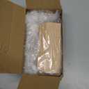 Blulu 2 Set 3-1/2" Newel Post Mounting Kit 8 Pcs L Bracket Metal Post Anchor with 8 Pcs Red Oak Wood Trim Deck Base Fasteners for Fastening Handrails Balustrades to Stairs and Floors