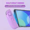 playvital Ranger Protective Case for Nintendo Switch 2 with Stand | Ergonomic Anti-Slip Silicone Grips, Dockable Hard Shell, 4 Thumbstick Caps | Quick-Release-Joycon Design, Soft Violet & Mint Green