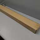 DEZ FURNISHINGS Cordless 2" Flat Slat Venetian Blind, 42.5" W x 48" H, White