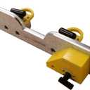Magswitch 13-by-2.5 Inch Drill Press Fence with Stop Block, Adjustable Fence for Drill Presses, Woodworking Table Saw Tools Accessories