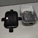 Electric-Lunch-Box-Heated-Food-Warmer 100W Heating Lunchbox for Adults 1.8L Portable Food Heater for Work/Car, 12V/24V/110-230V Lonchera Elctrica Porttil with Fork Spoon (Black)