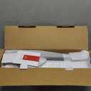 SUBMARINE Floating Shelves, Kitchen Wall Shelves, Black Aluminum Large Capacity Storage Shelves with 8 Hooks, Suitable for Storage in Kitchen, Bathroom and Balcony (20 in)