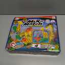 POPULAR PLAYTHINGS Magnetic Animals for Toddlers 1-3, Mix or Match Animal Toys, Set of 4 Gift for Kids - Jungle Animals