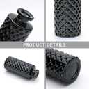 Brajttt Bud Vase Set of 25: Black Glass Vases - Small, Cute Vintage Set for Flower, Wedding, Home Decorations