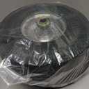 GICOOL 10" Tire and Wheel, 2 Pack, 4.10/3.50-4 Pneumatic Tire, with 2.25" Offset Hub, 5/8" Axle Bore Hole, Sealed Bearings for Hand Truck Trolley Dolly Garden Wagon Wheel Replacement (Silver)