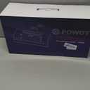 Precision Food Vacuum Sealer Machine, POWOT Fully Automatic Vacuum Sealing System, Commercial Food Vacuum Saver Pro, Double Heat Seal, Easy-Lock Handle, Built-in Cutter&Bag Storage, Hose&Bag Rolls (Grey)