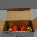 Baquler 2 Pcs LED Chinese Lamp Buddhist Lamp Buddha Night Light Buddhist Candle Supplies for Chinese New Year Festival Decoration, Worship, Prayer