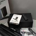 Nylavee Sound Bar - Hi-Fi Stereo Soundbar with Subwoofer, 80w Peak Power, Deep Bass Boost, 16-inch Small Bluetooth Sound Bar with HDMI-ARC, Coaxial, AUX Connection for TV, Computer, Projector