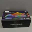 ANGELHALO Permanent Outdoor Lights Pro, 155ft with 108 LED Lights for Daily and Accent Lighting, Multiple Scene Modes Eaves Lights with Warm and Cool White Light, IP65 Waterproof, Works with Alexa (150ft)