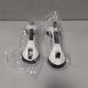 LEVERLOC Grab Bars for Bathtubs and Showers 2 Pack Suction Grab Bar, Heavy Duty 12 Inch Shower Handle Removable Handrails for Seniors and Elderly, Bathroom Safety Grip No Drilling Waterproof Black