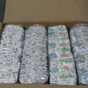 The Honest Company Comfort Dry Disposable Diapers for Sensitive Skin, Hypoallergenic, Barnyard Babies + Pattern Play, Super Club Box Size 2 (12–18 lbs), 124 Count