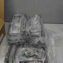 ODesign Over The Door Pantry Organizer, 6 Tier Adjustable Height Pantry Door Organizer,Narrow Pantry Door Organizers and Storage, Kitchen Over The Door Spice Racks, Black