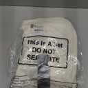 2 Pcs Wedding Weekender Bag Bride Groom Duffle Bag Chenille Letter Patch Travel for Bridal Shower Honeymoon Gift(Bride,White)