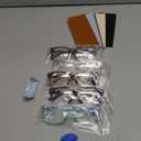 CCVOO 5 Pack Reading Glasses Blue Light Blocking with Case, Filter UV Ray/ Glare Computer Readers Fashion Nerd Eyeglasses Women/ Men (A1 With Case, 0.50)