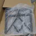 58 Inch Iron Adjustable Arts & Crafts Easels,Metal Easel Stand with Chain Support for Mirror,Floor Easels for Display Wedding Sign(Black)