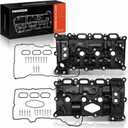 A-Premium Left & Right Bank Side Engine Valve Cover with Valve Cover Gasket and Bolts Compatible with Ford F-150 2017-2020, Expedition 2018-2021 & Lincoln Navigator 2018-2020, V6 3.5L, Turbocharged