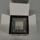 Dunzy Aluminum Fence Post Caps 2" x 2" Black Post Caps Fence Topper Pressure Fit Post Cover for Mailbox Metal Wood Plastic Vinyl Iron Deck Railing(6 Pcs)