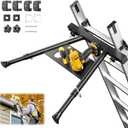 Ladder Stabilizer, Extension Ladder Stabilizer Adjustable Leg 22-29.5" Withstands 300 Lbs Weight Rating, Aviation Aluminium Ladder Stabilizers for Roof