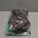 ROYALAY Sherpa Lumbar Support Pillow for Recliner, Memory Foam Back Pillow for Chair, Warm Couch Back Cushions for Elderly with Machine Washable Cover, Lumbar Pad for Car Office Chair, Brown