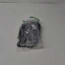 Dokuritu Tennis Dresses for Women Built in Shorts Crew Neck Sleeveless Golf Mini Dress Knot Backless Athletic Rompers (Large, Black)