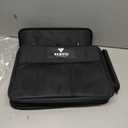 Golf Trunk Organizer  2 Layer Car Storage Case for Golfers with Separate Ventilated Shoe CompartmentPortable Golf Bag Organizer for Balls,Tees,Clothes,Gloves & AccessoriesGolf Gear for Men (Black)