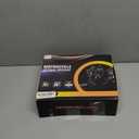 BraveWAY Motorcycle Auxiliary LED Light Kit 90W 24000LM LED Driving Spotlights with Wiring Harness 6 Modes Strobe White/Amber Fog Light IP68 Offroad Work Lights for Motorcycle Truck UTV ATV Pickup (Moto-T7-1 LENS)