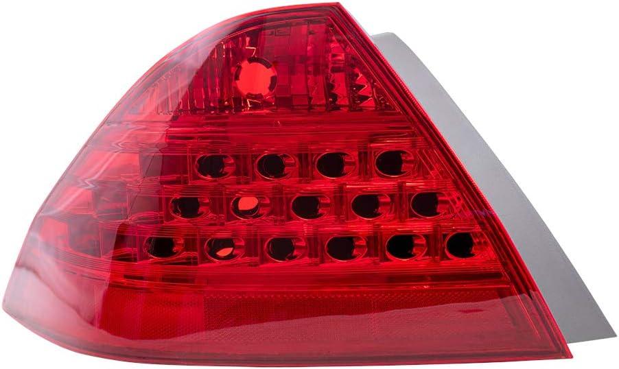 EPIC LIGHTING Halogen Replacement Spec Tail Light Compatible with HONDA 06-07 ACCORD [ HO2818130 33551SDAA32 ] Left Driver Side
