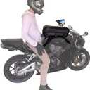 TankMate a Universal Gas Tank Mounted Motorcycle Dog Carrier for Small to Medium Size Dogs, scratchless Non-Slip Design, Waterproof Exterior, Velvet Lined Interior, Safe pet Transport