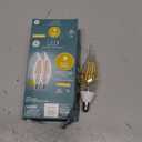 GE LED+ Dusk to Dawn LED Light Bulbs, Automatic On/Off Outdoor Security Lights, Soft White, E12 Candelabra Base (2 Pack)