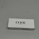 LVIOE Night Vision Driving Glasses for Women Men Anti Glare Polarized Night Time Glasses HD Yellow Lens N7718 (A01 Glossy Black Frame / Night Vision)