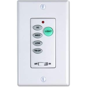 Universal Ceiling Fan Wall Control 3 Speed Wall Mounted Fan Control Full Range Dimmer UC-9050T CHQ9051T