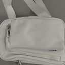 Small Sling Bag for Women & Men, Trendy Crossbody Purse - Lightweight Fanny Pack, Chest Bag & Mini Backpack for Travel, White