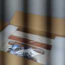 Kono 24 Inch Luggage Suitcase with Spinner Wheels TSA Lock Lightweight PC+ABS Hardside Medium Checked Luggage Durable Rolling Suitcase Cream White