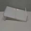 EHWINE 6 Pack 5 x 7 Acrylic Sign Holder, Clear Plastic Signs Display Stand, Vertical Slanted Back Paper Holder Stand up Table Top Sign Holders Flyer Stand Frames Suitable for Office Business Store