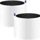 Leadaybetter 2 Pack 211i Max Replacement Filter for Blueair Blue Pure 211i Max Air Purifiers, True HEP-A Air Filter for Blue Pure 211i Max, Compare to part #F2MAX