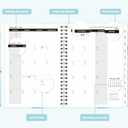 2026 Planner, Weekly and Monthly Calendar Planner Agenda, Jan 2026 - Dec 2026, Planning Academic Book, Office Desk Accessories and School Supplies - A5 (6.3'' x 8.5'') (Whale)