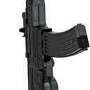 Gun Rack Wall Mount, Indoor Metal Shotgun Stand Rack Indoor, Adjustable Rifle Storage Holder with Soft Padding, Vertical Gun Display