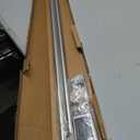 Ivilon Window Curtain Rod Decorative End Cap Design, 1 Inch Rod, 72 to 144 Inch. Brushed Nickel