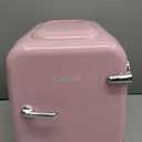 CAYNEL Mini Fridge Portable Thermoelectric 4 Liter Cooler and Warmer for Skincare, Eco Friendly Beauty Fridge For Foods,Medications, Cosmetics, Breast Milk, Medications Home and Travel (Pink)